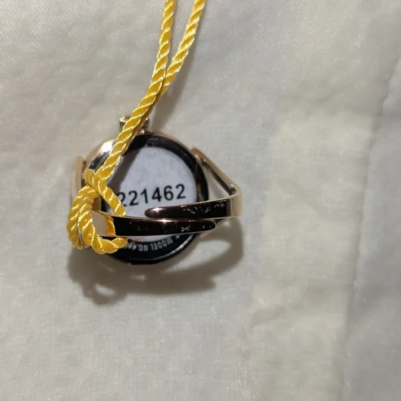 Invicta Mini Angel Adjustable Ring Watch 17.5mm Gold Tone NIB - Picture 6 of 10